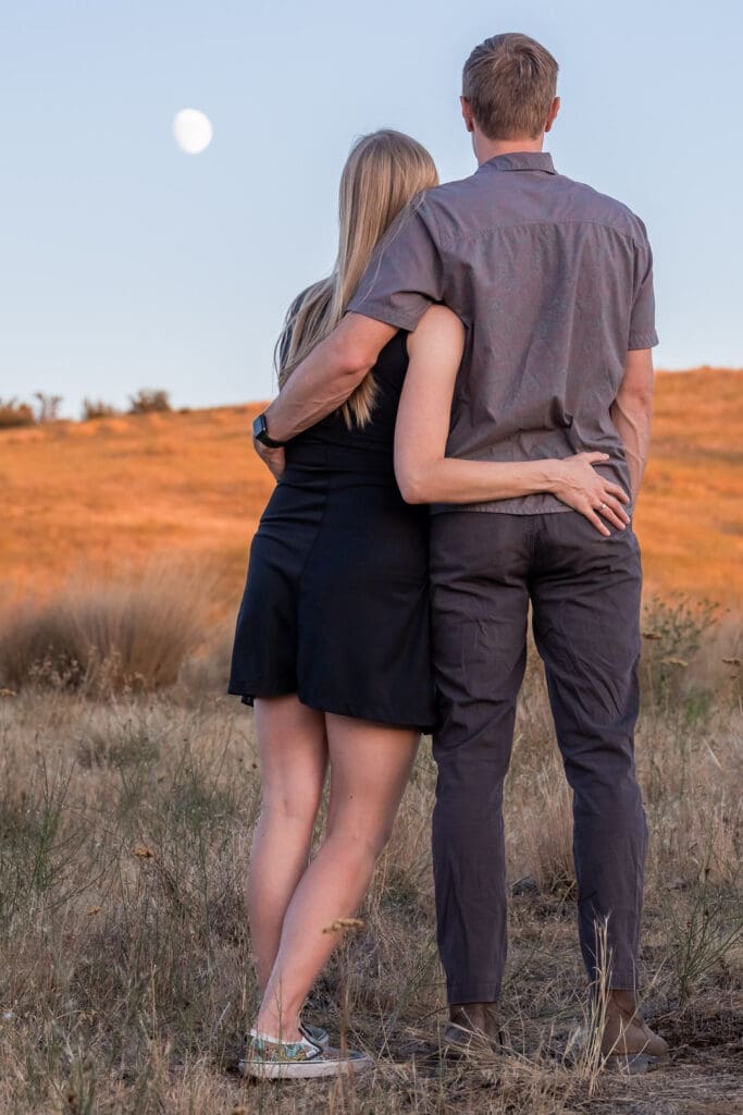 Moon portraits, Lunar love, maternity moon, Boise Photographer, moon photographer, idaho