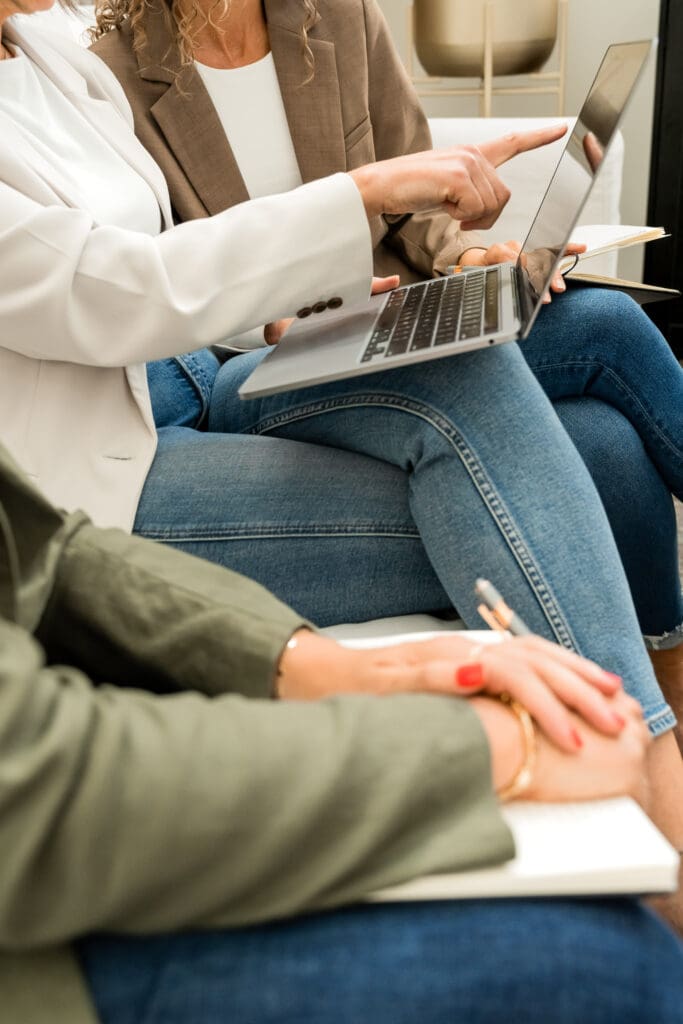 functional medicine healthcare workers collaborate on a case