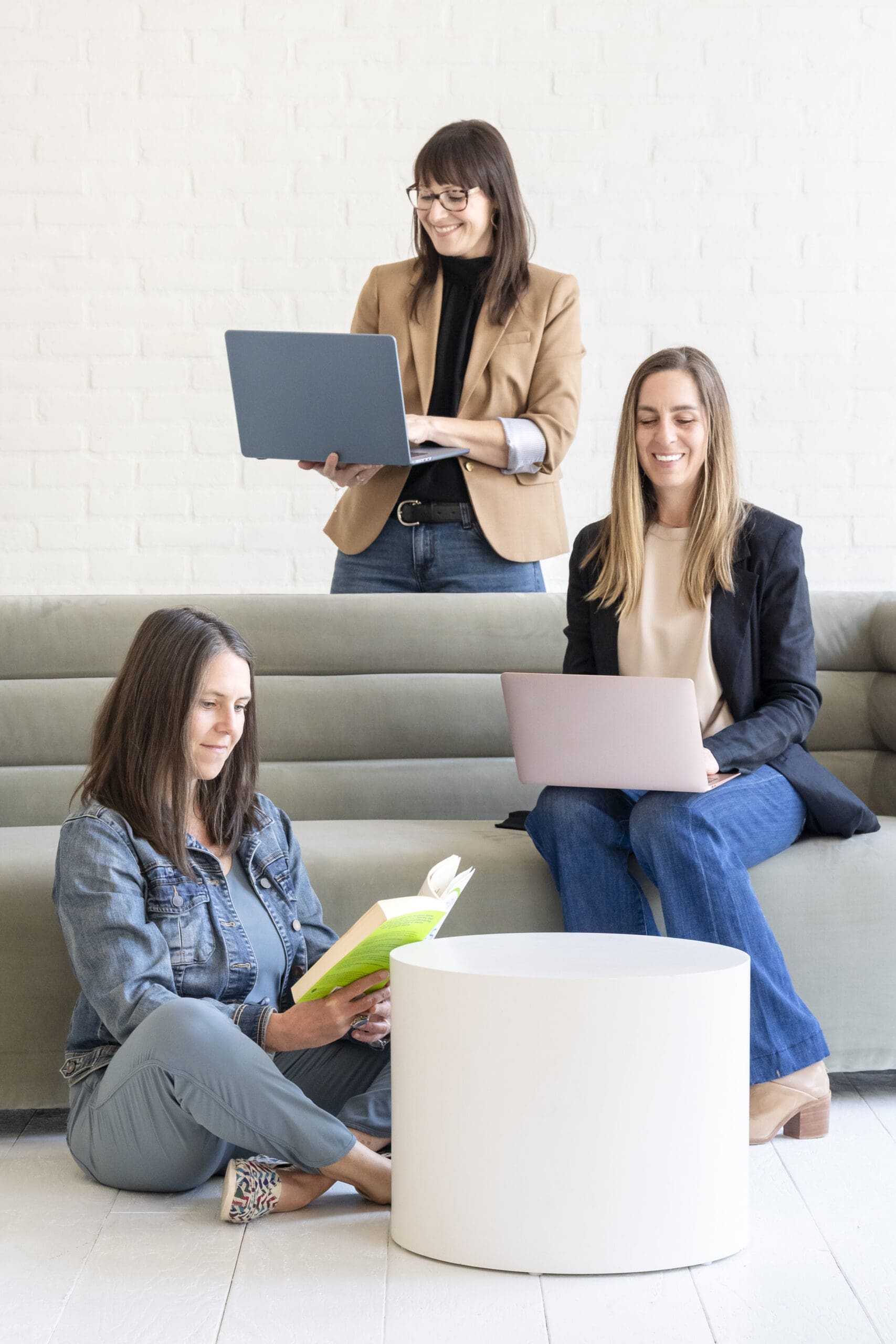 Boise medical team working and studying